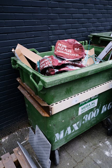Avoid council fines for rubbish disposal in Bethnal Green